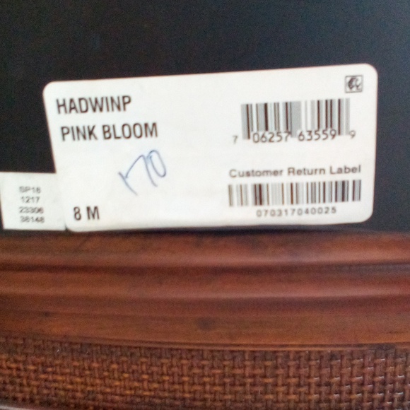 Inc. Sandals Sz 8 light pink - Picture 4 of 4